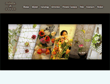 Tablet Screenshot of flowerstageshop.com